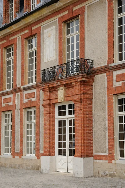 Frankrijk, de klassieke castel van breteuil — Stockfoto