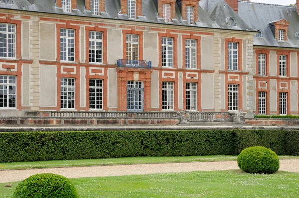 Franciaország, a klasszikus castel Breteuil — Stock Fotó