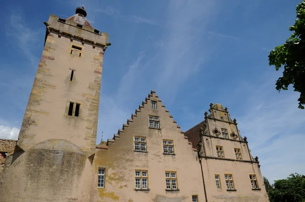 El pueblo de Rouffach en Alsacia — Foto de Stock