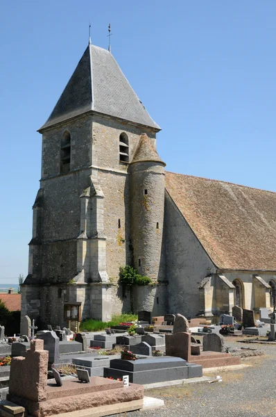 Francja, saint remy Kościół marcq — Zdjęcie stockowe