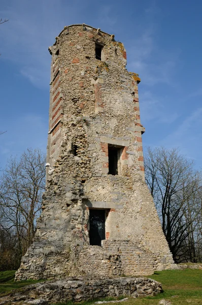 Frankrijk, het kasteel van montfort l amaury — Stockfoto