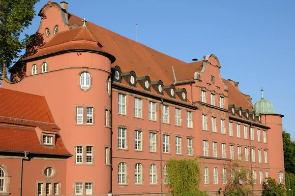 Bas Rhin, old building in Strasbourg — Stock Photo, Image