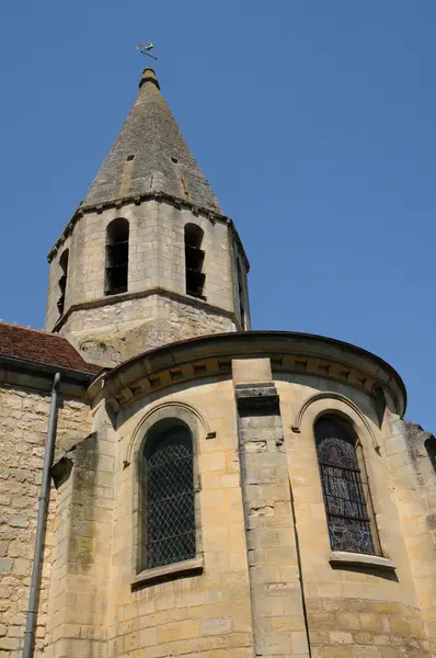 Saint Denis Kirche von brueil en vexin — Stockfoto