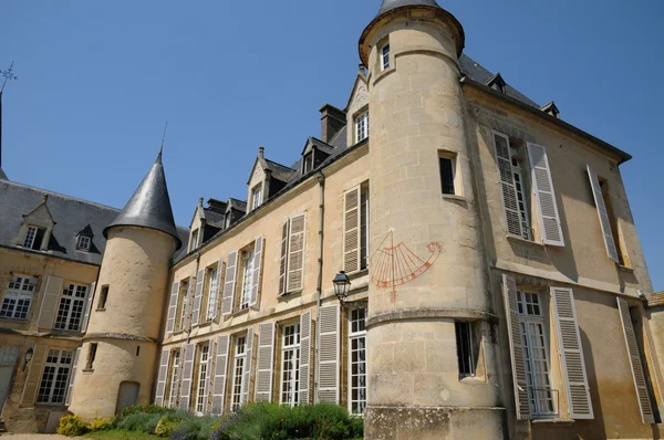 França, o castelo de Themericourt em Val d Oise — Fotografia de Stock