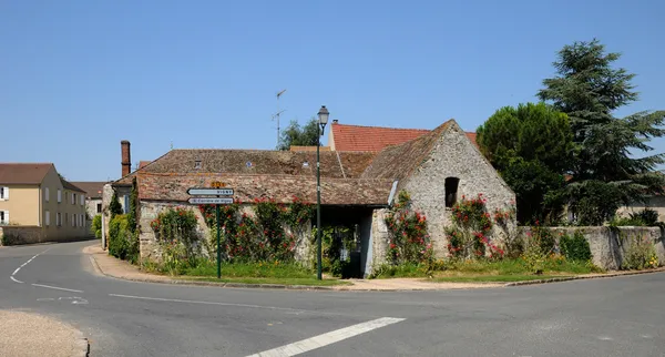 Γαλλία, το χωριό της longuesse στην val d oise — Φωτογραφία Αρχείου