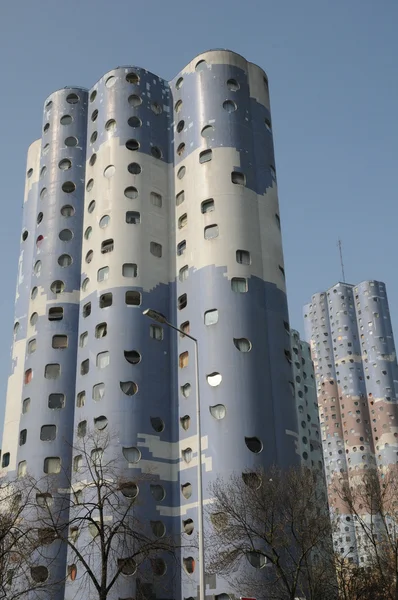 Frankrijk, moderne gebouw in de pablo picasso Kanton-nanterr — Stockfoto