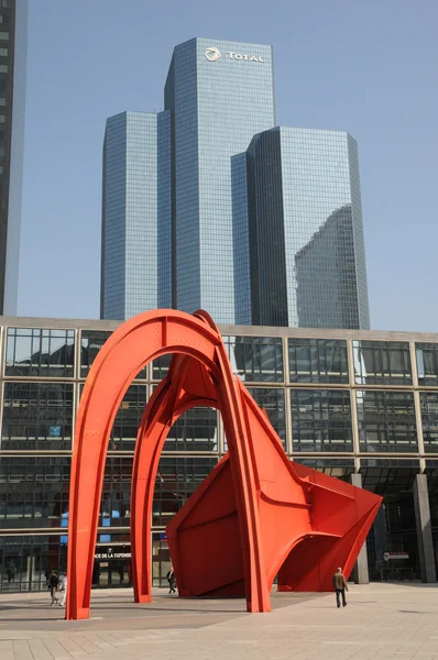 France, modern building in the district of La Defense — Stock Photo, Image