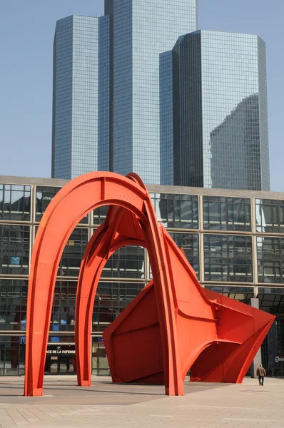 France, modern building in the district of La Defense — Stock Photo, Image