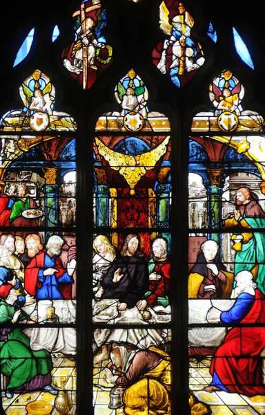 Francia, la iglesia San Martín de Triel sur Seine — Foto de Stock