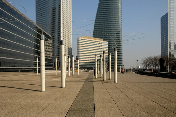 France, modern building in the district of La Defense — Stock Photo, Image