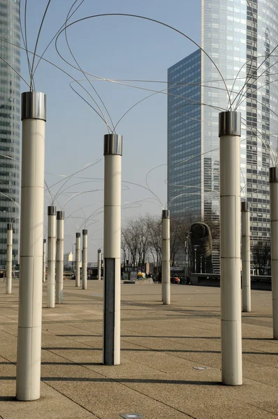 France, modern building in the district of La Defense — Stock Photo, Image