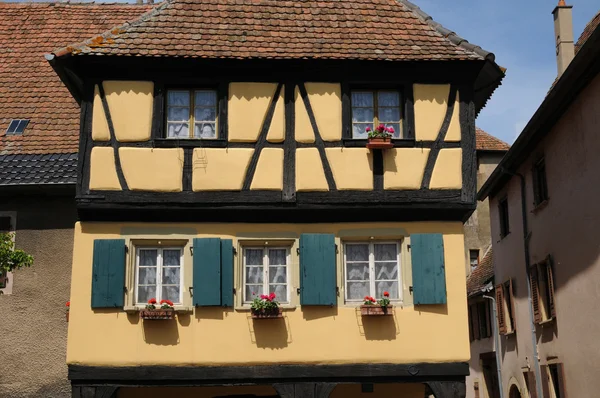 У провінції Alsace, село Rouffach — стокове фото