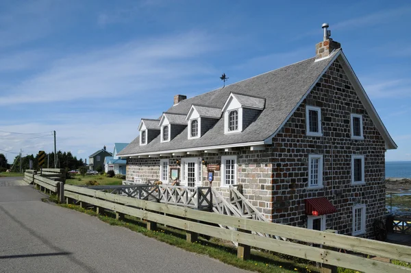 Canada, Quebec, the water mill of Sainte Luce — стоковое фото