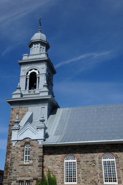 Quebec, la storica chiesa di Sainte Luce — Foto Stock