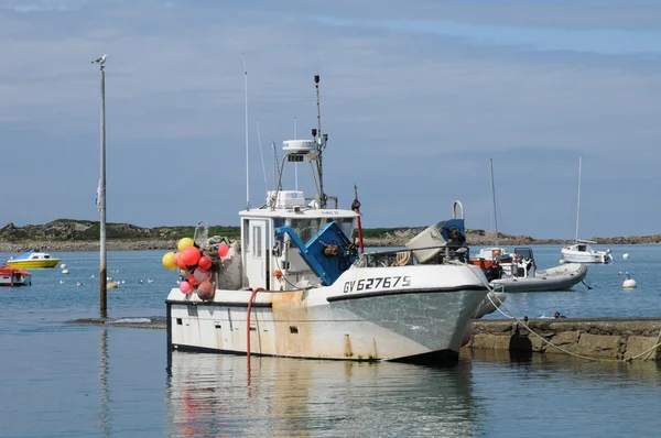 Landskap av l ile grande i Bretagne — Stockfoto