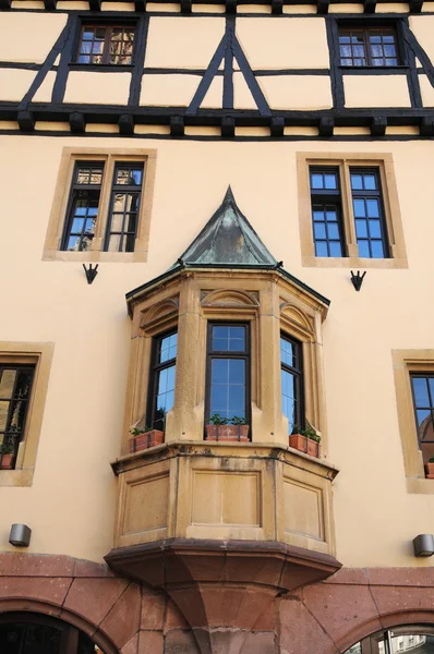 Alsace, haut-rhin içinde thann turizm ofisi — Stok fotoğraf