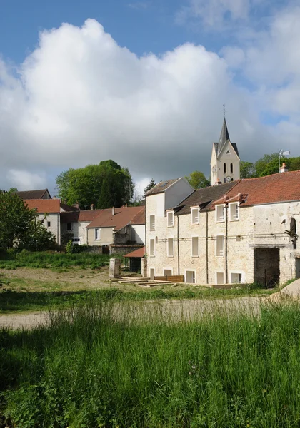 Frankrike, byn sailly i yvelines — Stockfoto