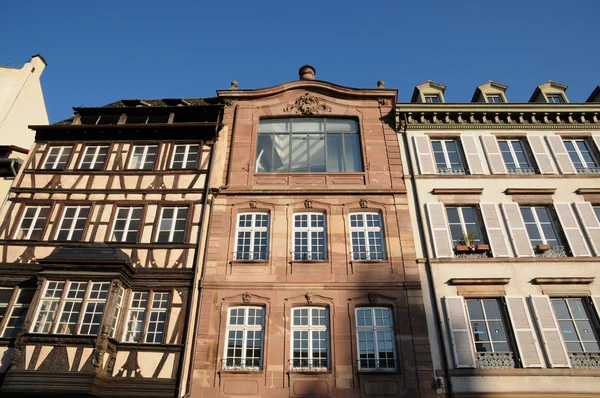 Bas Rhin, vecchio edificio a Strasburgo — Foto Stock