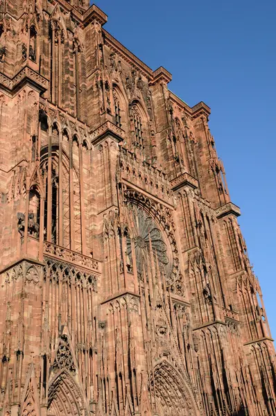 La catedral de Estrasburgo en Alsacia — Foto de Stock