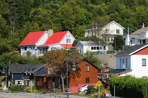 Quebec, malowniczej miejscowości tadoussac — Zdjęcie stockowe