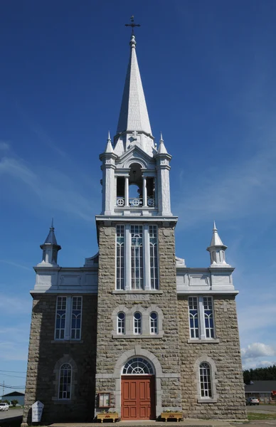 Quebec, historický kostel svatého ulric — Stock fotografie