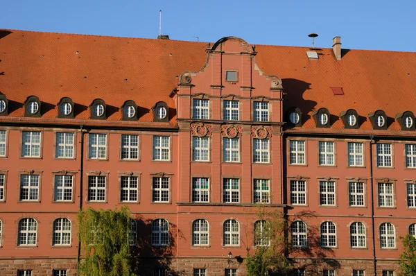 Bas Rhin, antiguo edificio en Estrasburgo — Foto de Stock