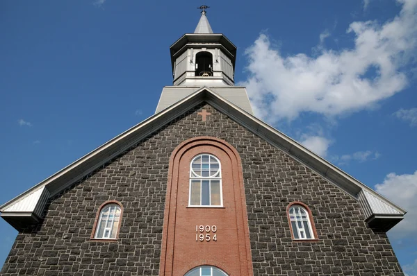 Quebec, den historiska kyrkan saint Bruno — Stockfoto