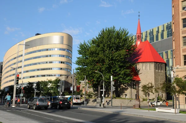 Quebec, Saint John l Evangeliste church in Montreal — Stock Photo, Image