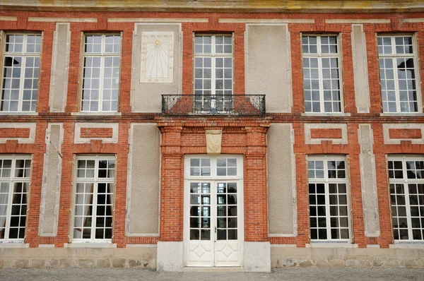Francie, klasické castel breteuil — Stock fotografie