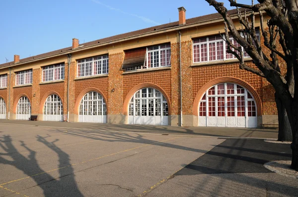 Fransa, les mureaux roux calmette okulda — Stok fotoğraf