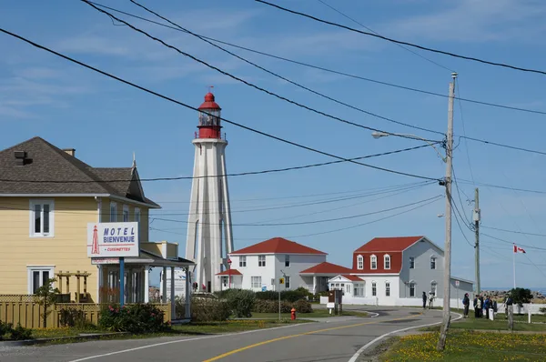 Quebec, pointe au pere rimousky yılında Ulusal tarihi bir site — Stok fotoğraf