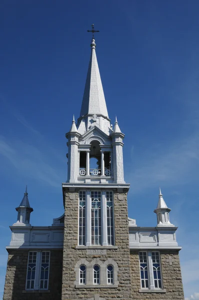 Quebec, the historical church of Saint Ulric — Stock Photo, Image