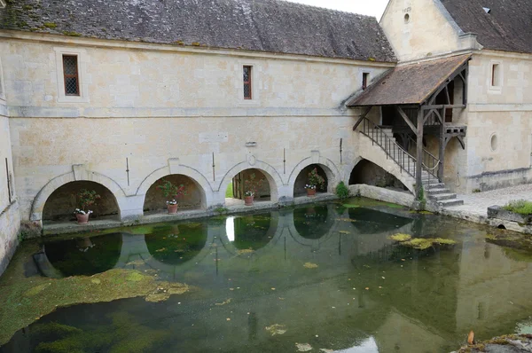 Franciaország, a Domaine de Villarceaux-Val d-Oise — Stock Fotó