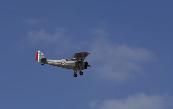 Avião velho histórico na França — Fotografia de Stock