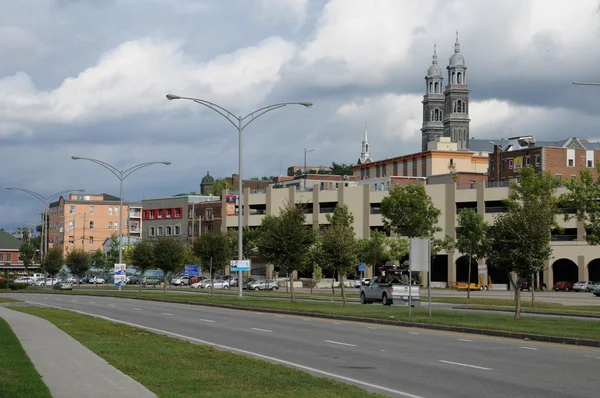 Quebec, thecity of Chicoutimi — Stock Photo, Image