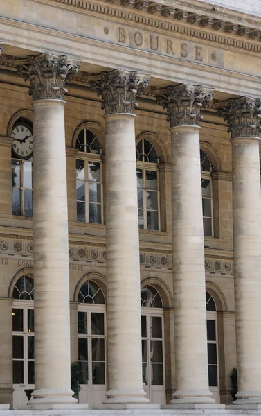 Francie, palais brongniart v Paříži — Stock fotografie