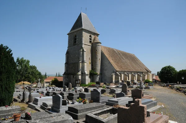 Francia, la chiesa di Saint Remy a Marcq — Foto Stock