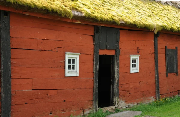 Sverige, traditionella jordbruks byn museum i himmelsberga — Stockfoto