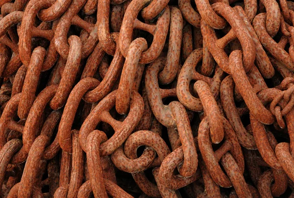 Old anchor chain — Stock Photo, Image