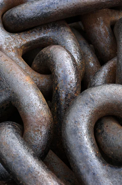 Old anchor chain — Stock Photo, Image