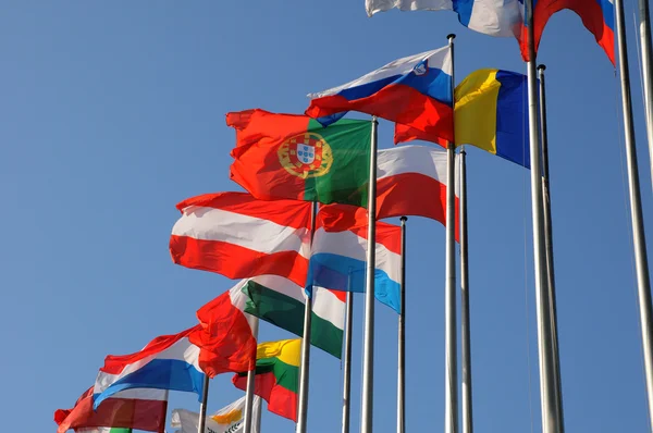 Alsace, the European Parliament of Strasbourg — Stock Photo, Image