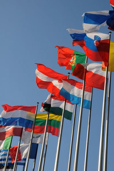 Alsace, the European Parliament of Strasbourg — Stock Photo, Image