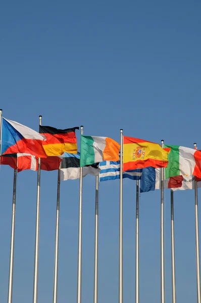 Alsace, the European Parliament of Strasbourg — Stock Photo, Image