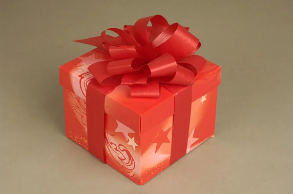 Horizontal picture of a present — Stock Photo, Image