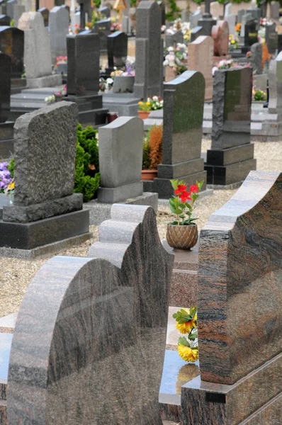 A temető Oberhausbergen elzászi — Stock Fotó