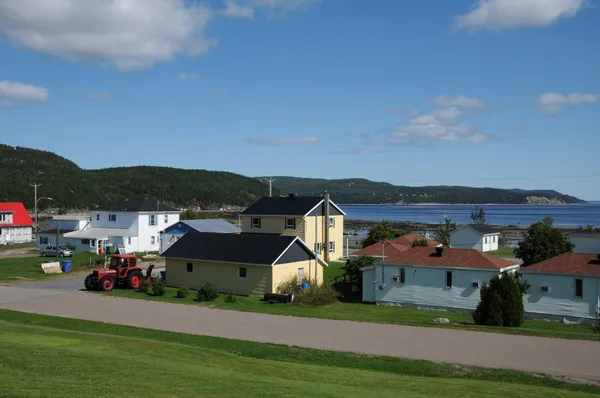 Quebec, küçük köy baie sainte catherine — Stok fotoğraf