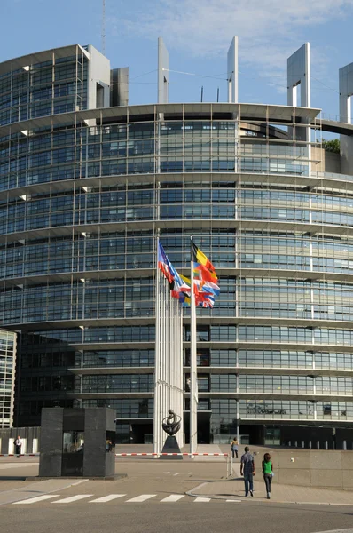 스트라스부르의 유럽 의회 — 스톡 사진