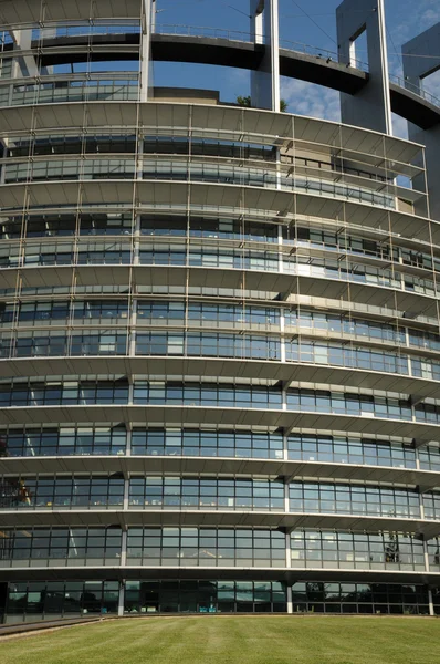 Alsazia, il Parlamento europeo di Strasburgo — Foto Stock