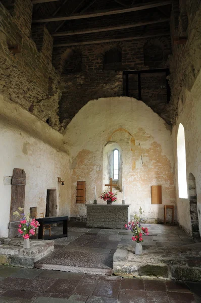 Швеция, маленькая старая церковь Калла — стоковое фото