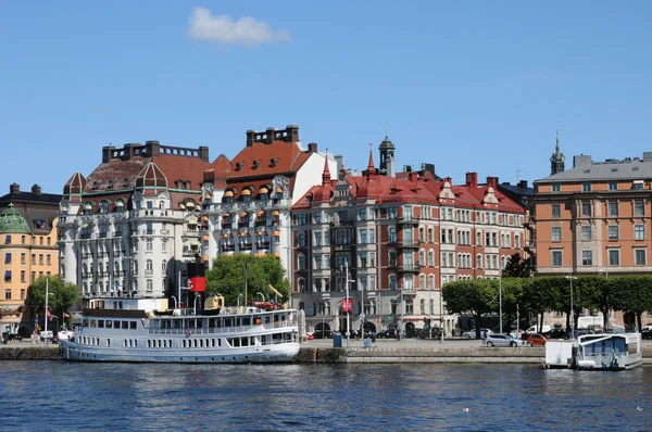 La Suède, la ville de Stockholm et la mer Baltique — Photo